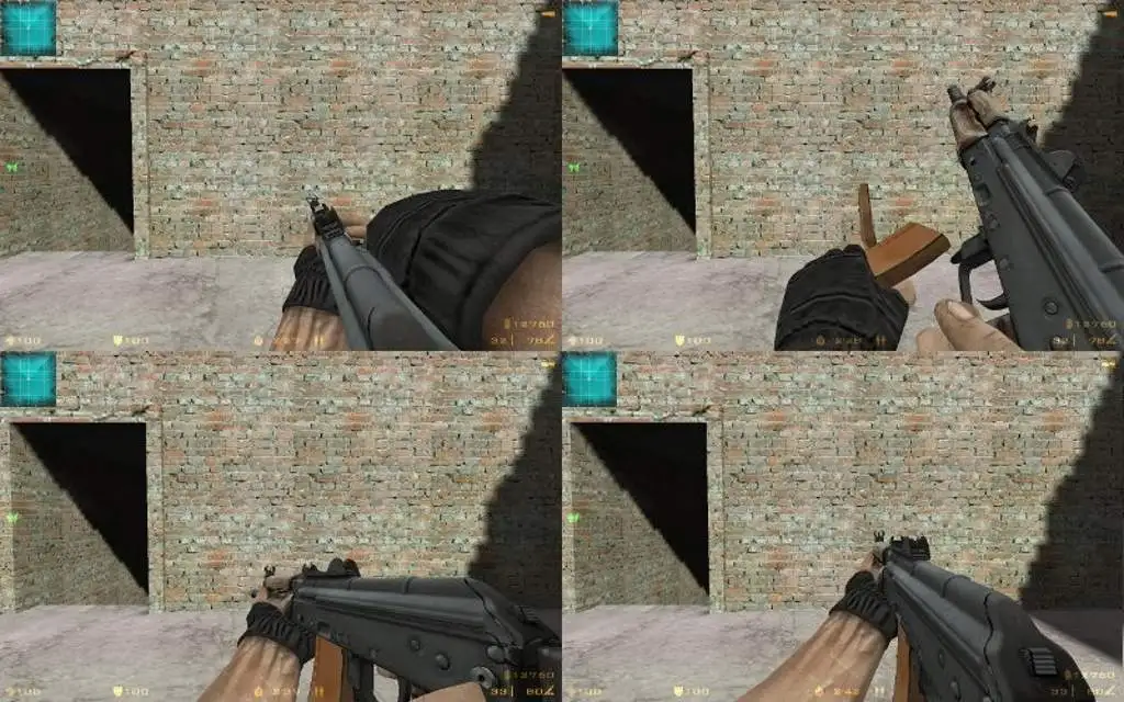 AKS-74U on DMG Anims
