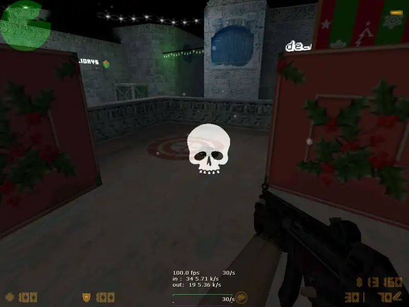 C4 Skull led glow