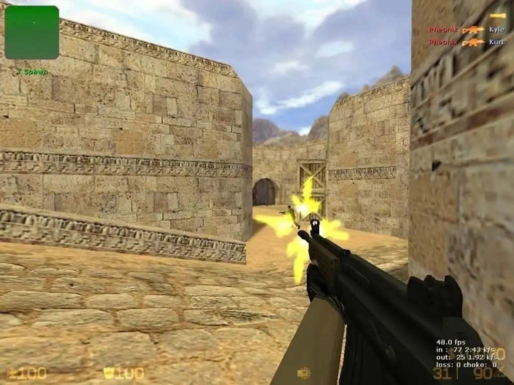White Muzzle Flashes