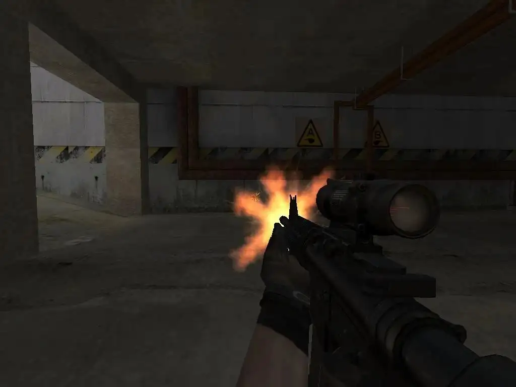 New Action cs muzzle flash