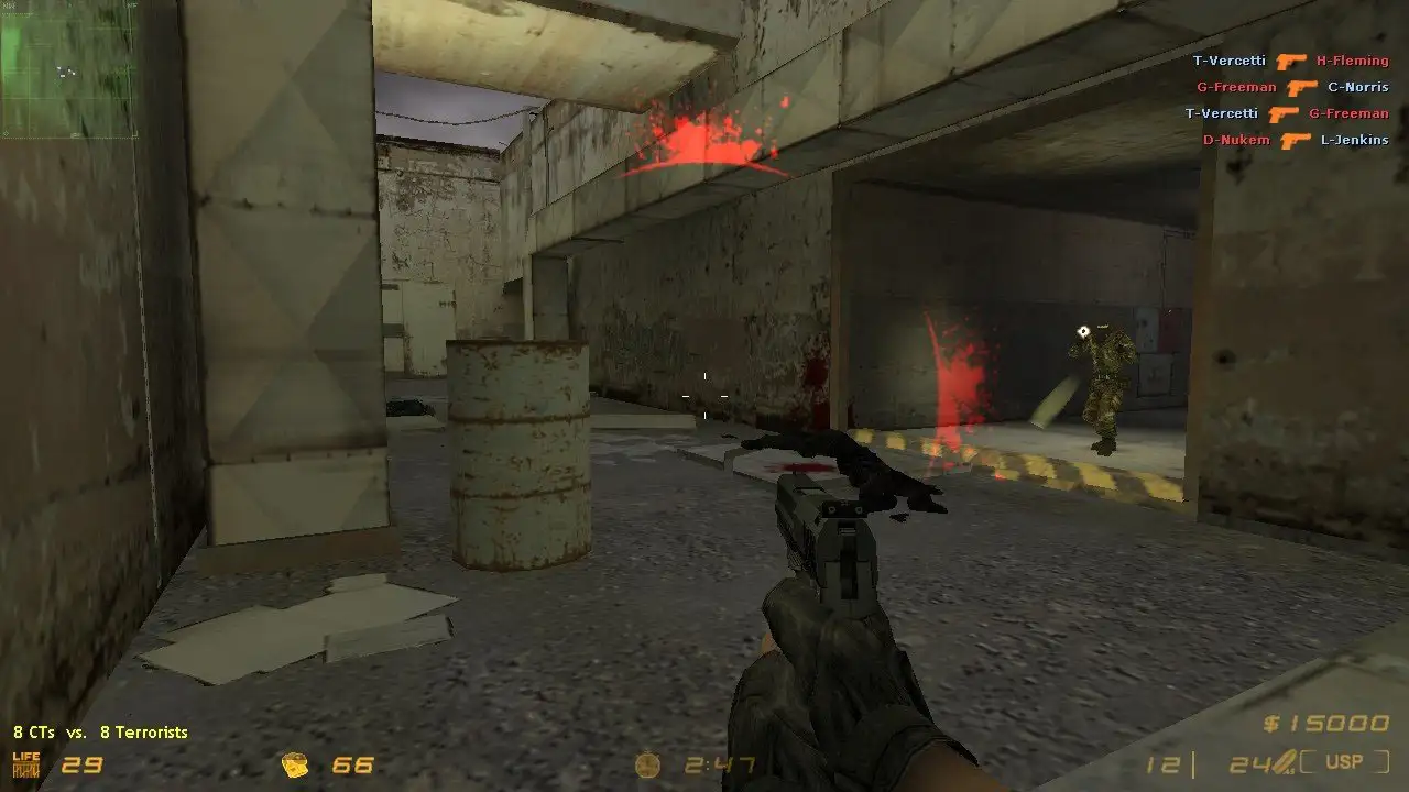 CS HellStrike Damage Indicators