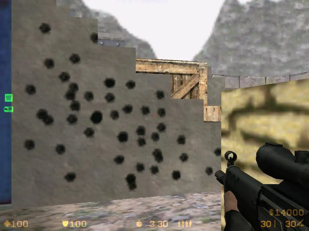 Bullet Holes Sprite
