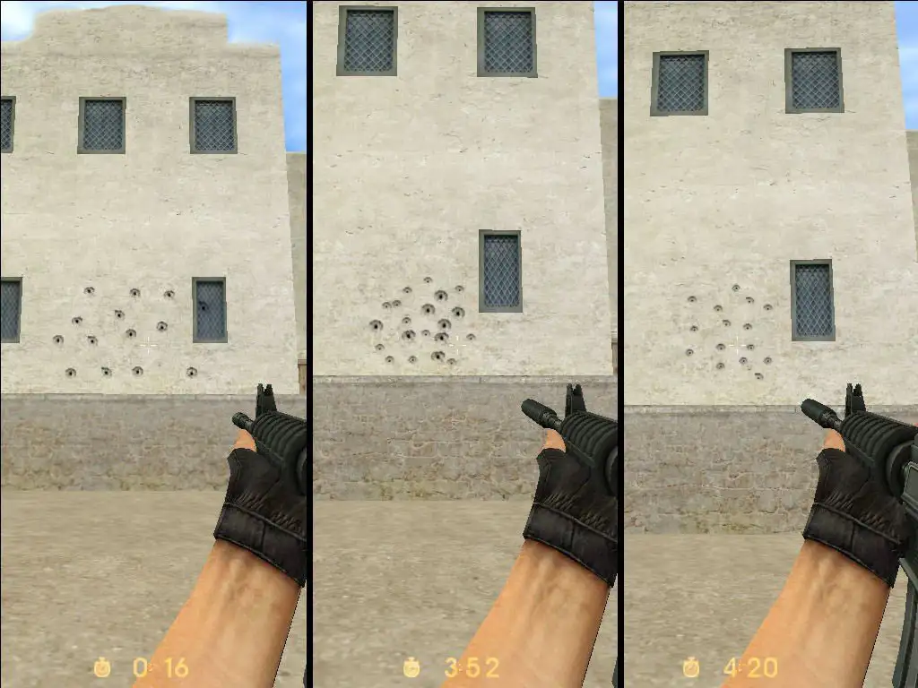 CSS-like bullet holes