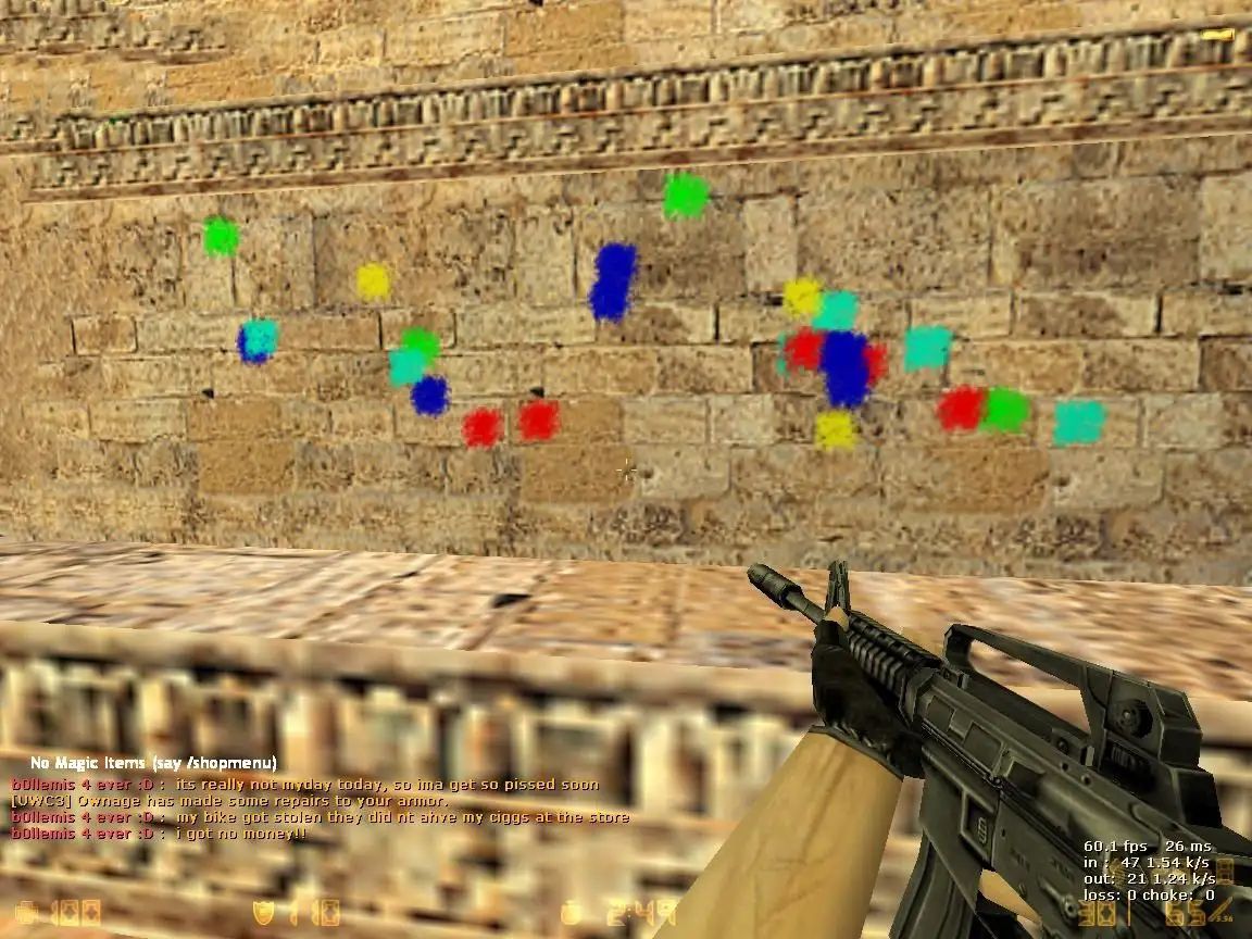 Paintball Bulletholes