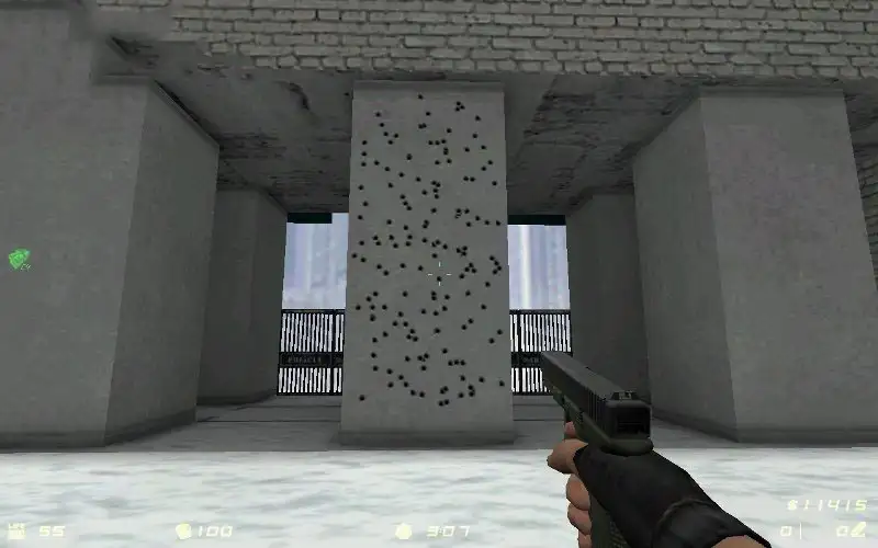 Smaller bullet holes