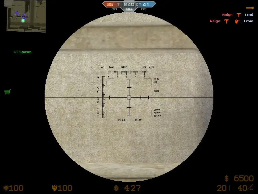 AC-130 Spec. 104mm Camera UAV Scanner For Scope