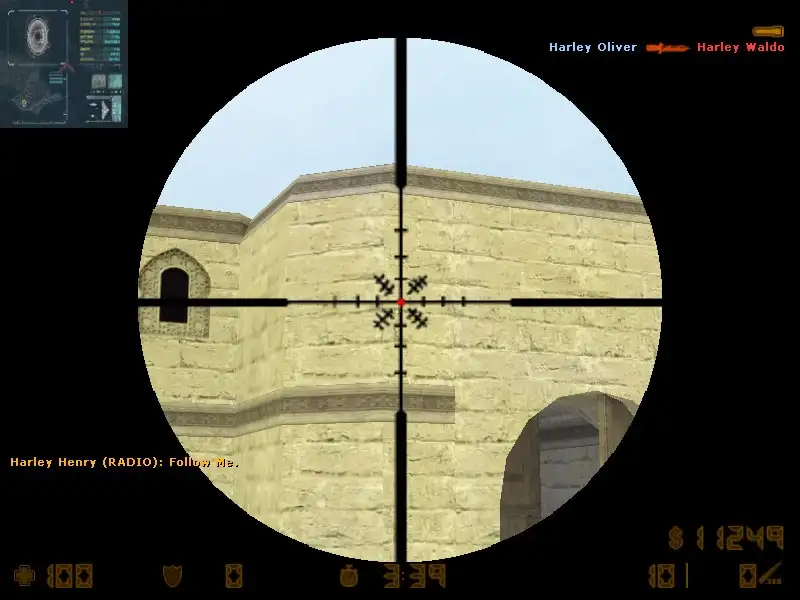 CALL of DUTY Black Ops 1 L96A1 Scope For CS1.6 Awp