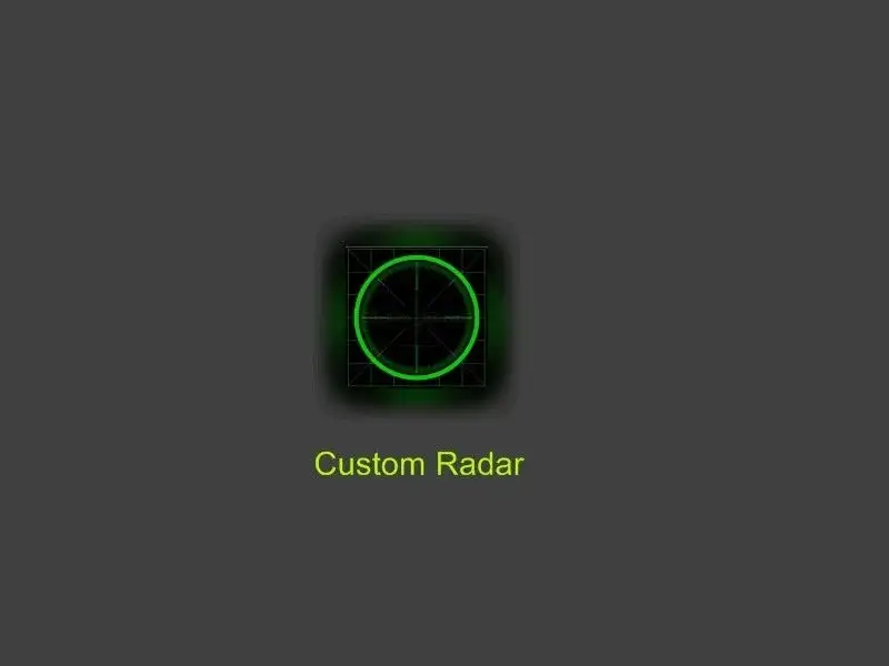 Customizeed Radar