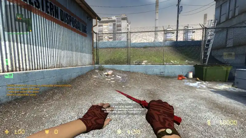 Stiletto Knife Кровавая Паутина