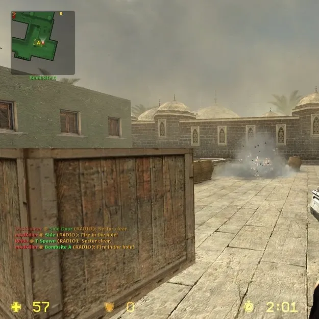 Real explosion effect