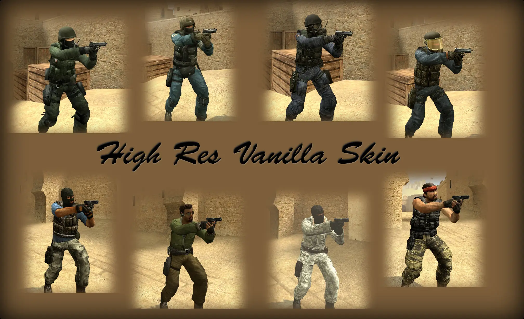 High Res Vanilla Skin