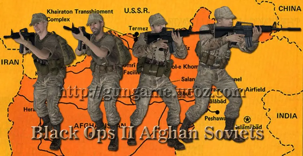 Black Ops II Afghan Soviets