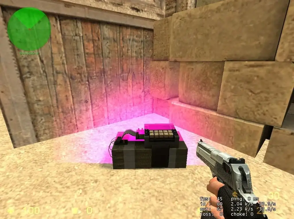 Pink Bomb Light