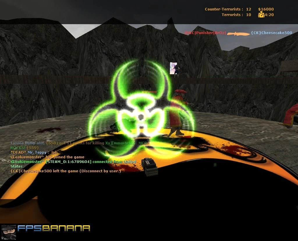 Biohazard Bomb LED