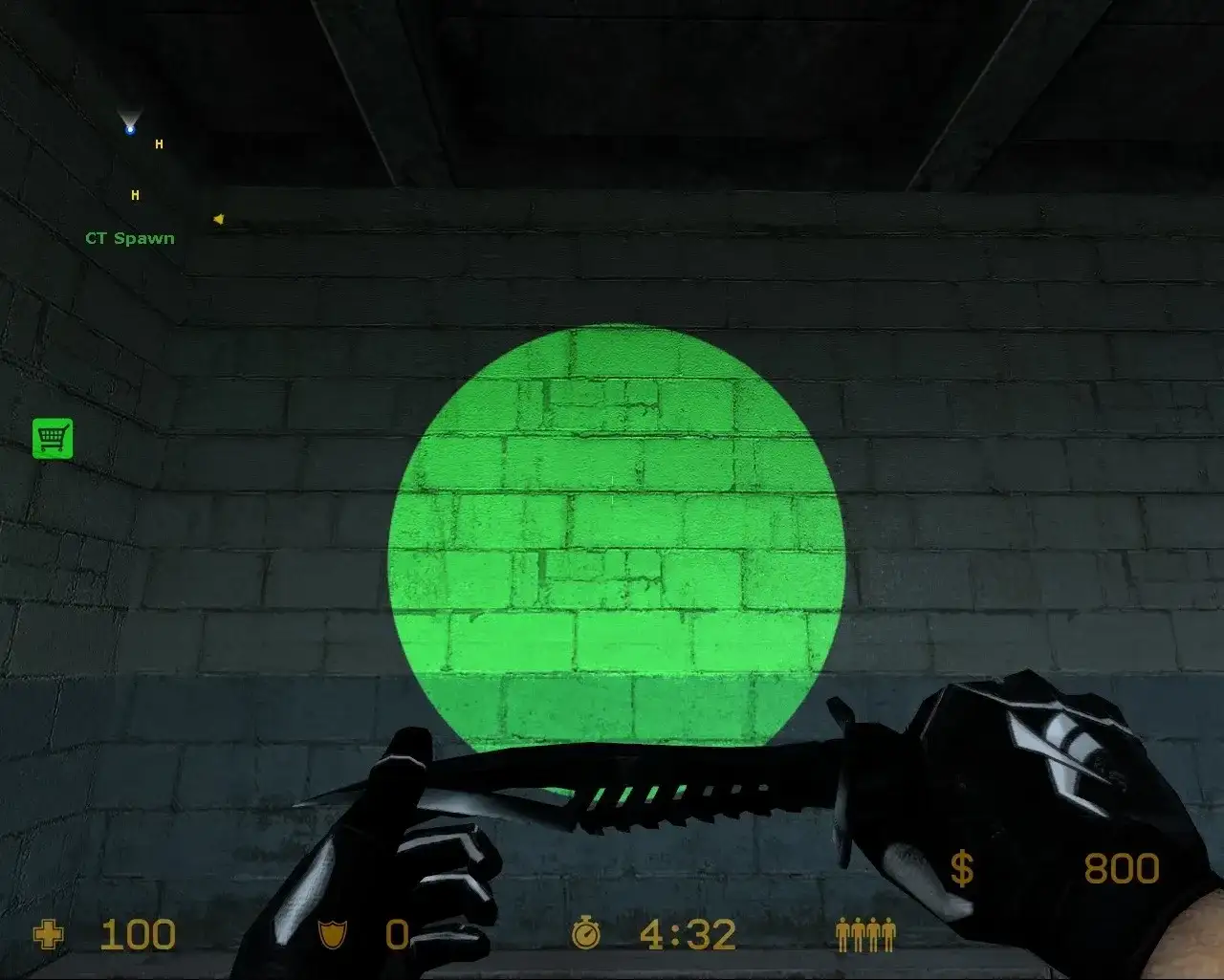 Green Flashlight Replacement